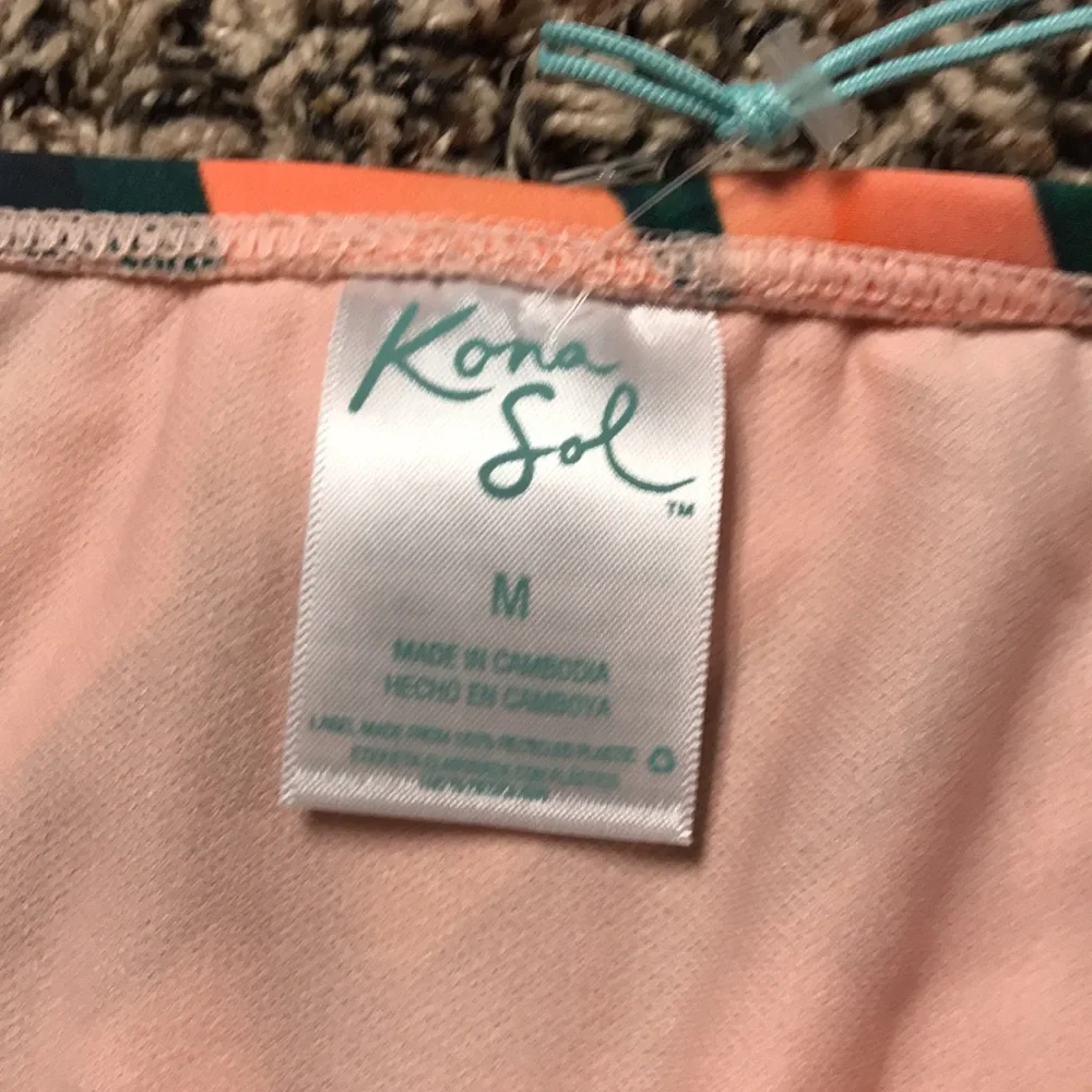 Kona Sol 🐠 Colorful Floral Women's Bikini Bottoms Size M | NWT! - Picture 4 of 5